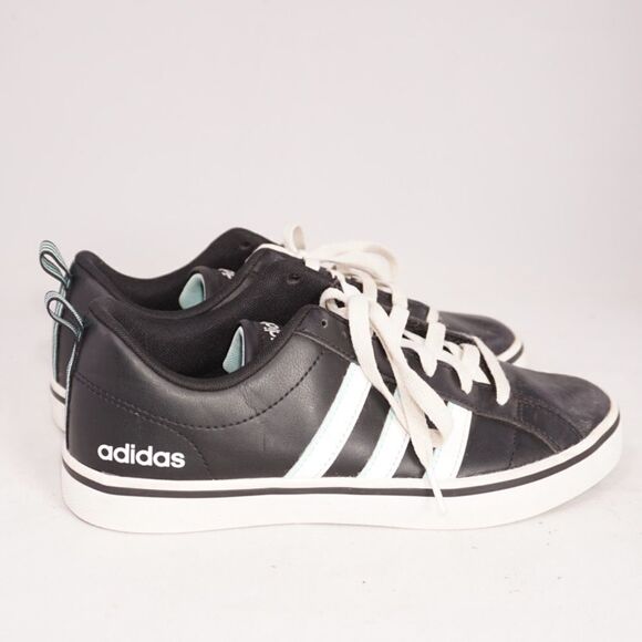 Adidas Men’s Classic Black Striped Sneakers, Size 7 - Picture 5 of 7